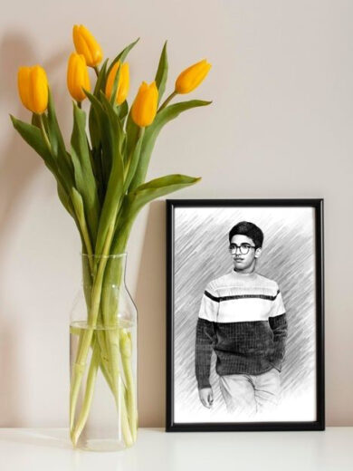 Happy Anniversary Personalized Acrylic Cutout Frame